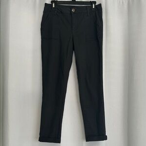 1822 Denim Charcoal Cropped Pants